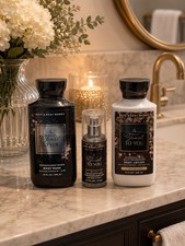 Bath  Body Works A Toast To You Body Lotion Wash Fragrance Mist Set