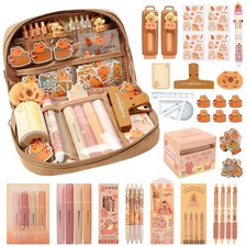 Capybara Pencil Case -12 Kinds Capybara Stationery Set,Cute Capybara School S