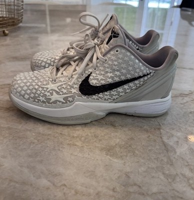 Nike Kobe 6 Gs Sail Black Light Bone White Protro All Star FV9676-100 Size 6.5Y