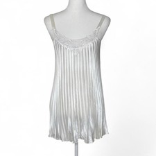 Victoria  s Secret Pleated Babydoll Slip Small