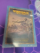 NEW Warhammer The Old World: Ravening Hordes Rulebook FREE SHIPPING 