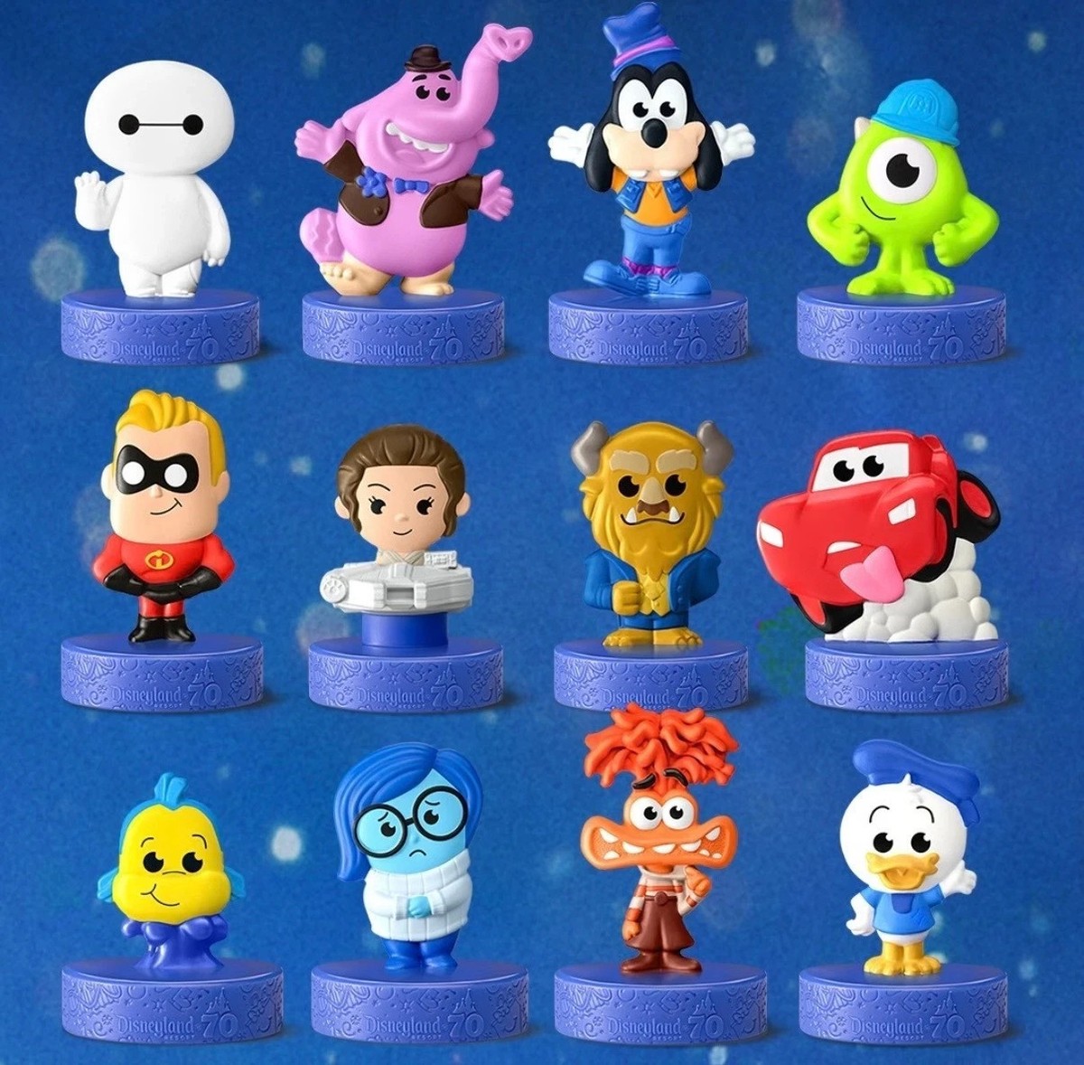 2025 McDonald's X Disney 70th Anniversary Collectibles Happy Meal