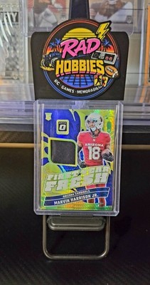 2024 Donruss Optic First Year Fresh Rookie Patch Hyper Prizm MARVIN HARRISON JR