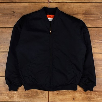 Vintage Cintas Bomberjacke L Workwear Blau
