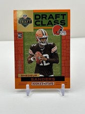 Shedeur Sanders 2025 Panini Rookies & Stars #19 Orange Draft Class RC /125