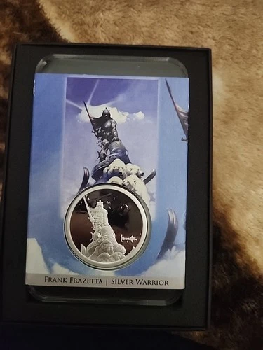 Frank Frazetta Silver Warrior Proof (#84 Out Of 10,000)