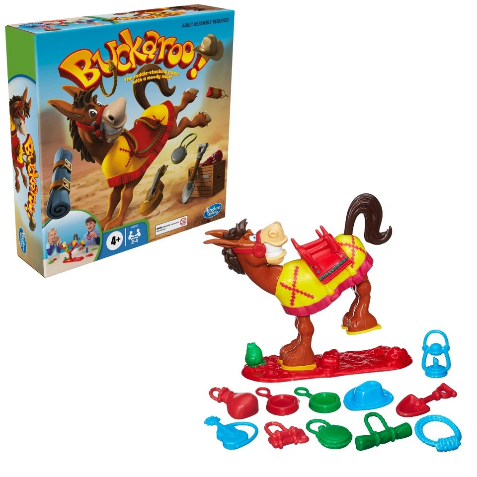 Buckaroo Kids Fun Game Classic Hasbro Preschool Game Ages 4+ - Image 3 of 4