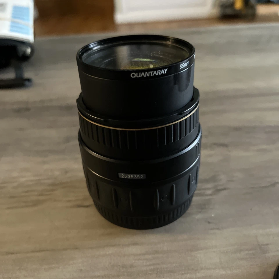 QUANTARAY 28-90mm F3.5-5.6 Nikon AF D Aspherical Lens DMC-UV 55mm - Image 2 of 4