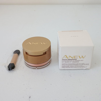 NOS 2010 Avon Anew Youth Awakening Eyeshadow & Primer Kit Soft Mauve F301