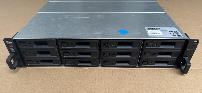Synology RackStation RS3617RPxs 12 Bay Rack Mount NAS with redundant PSU - 10GB