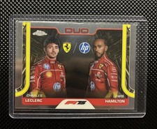2025 Topps Chrome F1 Charles Leclerc & Lewis Hamilton #165 Duo Ferrari Base