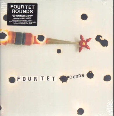 DOUBLE Four Tet Rounds 10TH ANNIVERSARY ED / BONUS CD NEW OVP Vinyl LP & MP3