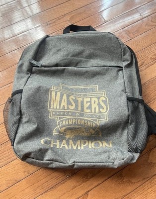 Champion Masters Cheer & Dance Championship Golf Backpack Gray Black