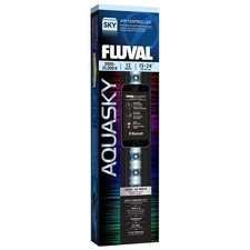 Fluval AquaSky LED Aquarium Light - 12 Watt for Fish Tanks, size: 15-24 in