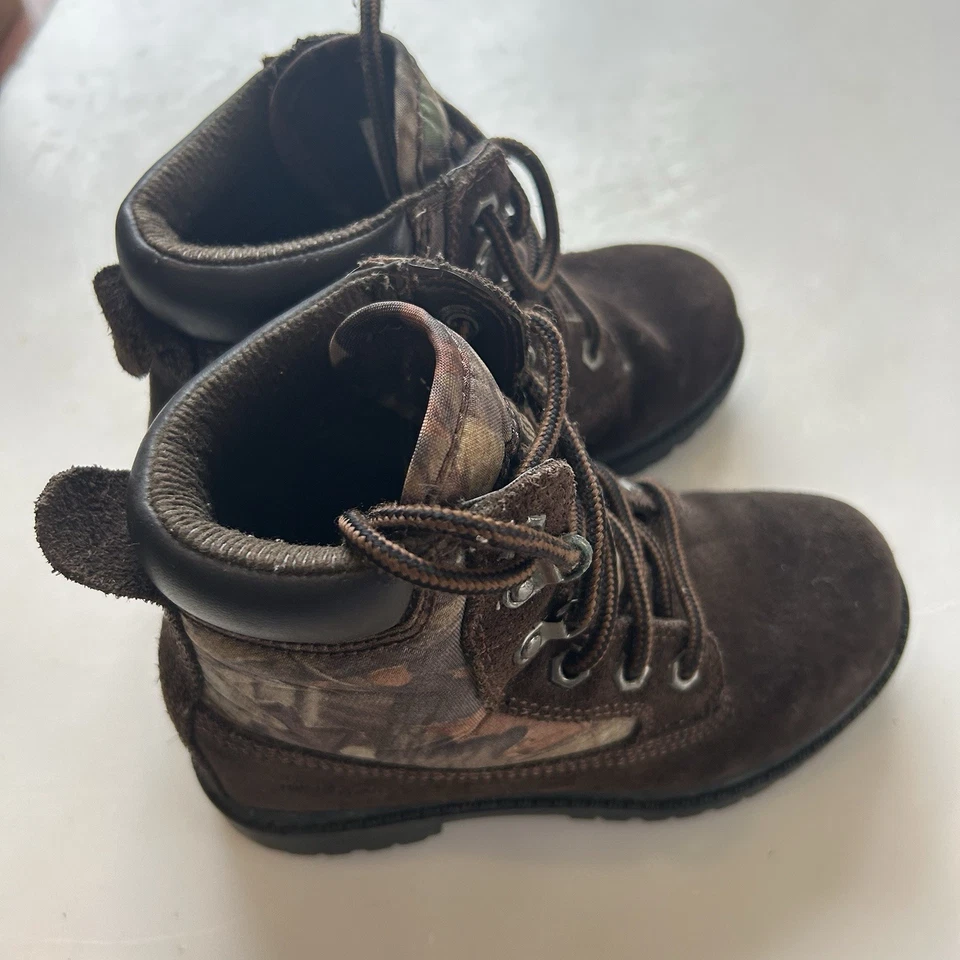 Botas para niños Faded Glory Advantage madera camuflaje talla 11 1/2 Foto 4 de 4