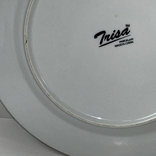 Theresa porcelain dinner plate 10.5 inches Christmas stockings - Picture 5 of 6