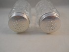 VINTAGE LIBBY OF CANADA GLASS SALT & PEPPER SHAKERS - WAFFLE PATTERN — photo 2