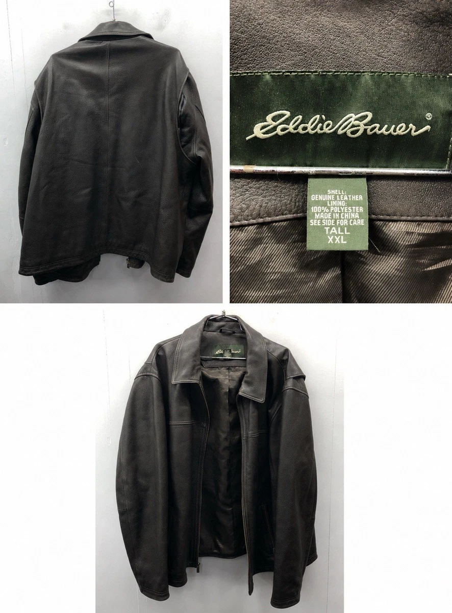 Eddie Bauer Leather Outer Shell Coats, Jackets & Vests for Men for