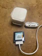 Apple 16GB iPod Nano Blue 6th Generation, Parts or Repair Bad Battery