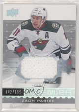 2016-17 Upper Deck Premier Silver Spectrum Jersey 42/199 Zach Parise #12 s7f
