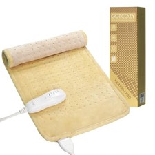 GOTCOZY Heating Pad 12"x24" for Back Pain Relief  Cramps Yellow 12''X24''