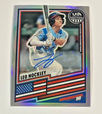 2026 PANINI USA STARS STRIPES PRIZM LEO NOCKLEY ROOKIE AUTO SILVER SP AUTOGRAPH
