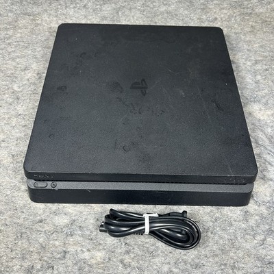 Sony PlayStation 4 Slim 500GB Console Only CUH-2215A W/ Cords