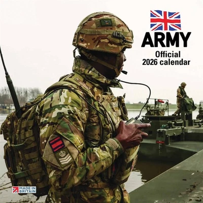 ALL TRADE PRINTERS (SALES) LTD British Army Calendar 2026 - Transport - Month To View