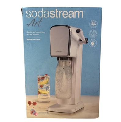 Soda Stream Art Sprudelmaschine Neu & Gas + Flasche versiegelt UVP120 
