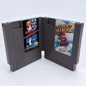 Super Mario Brothers/Duckhunt and Super Mario Bros. 2 (Nintendo NES, 1988)