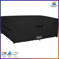 GartenmöBel Abdeckung Wasserdicht Uv-BestäNdig Schwarz 250X210X90Cm Schutz