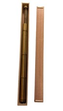 Japanese Instrument Shakuhachi vertical bamboo flute Signed With Box 25 Inch