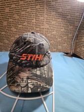 Stihl Camo Hat Adjustable One Sz Fits Most 100 cotton Excellent