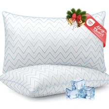 Pillows Queen Size Set of 2 - Luxury Hotel Collection Cooling Bed Pillows