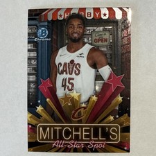 Topps Hobby Stars Donovan Mitchell #HS-5 Cavaliers Chrome 2025 Basketball