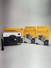 KODAK Mini Shot 3 Retro Instant Camera and Printer C300R + 2X 30 Sheet Cartridge