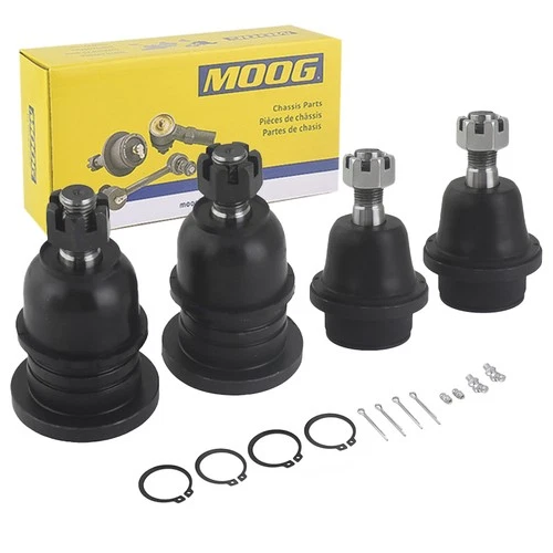 MOOG Front Upper & Lower Ball Joints Suspension 4pcs For 2005-2019 Toyota Tacoma