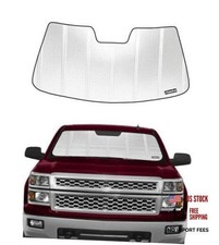 Windshield Sun Shade for Chevy Silverado GMC Sierra 1500 2014-2018,
