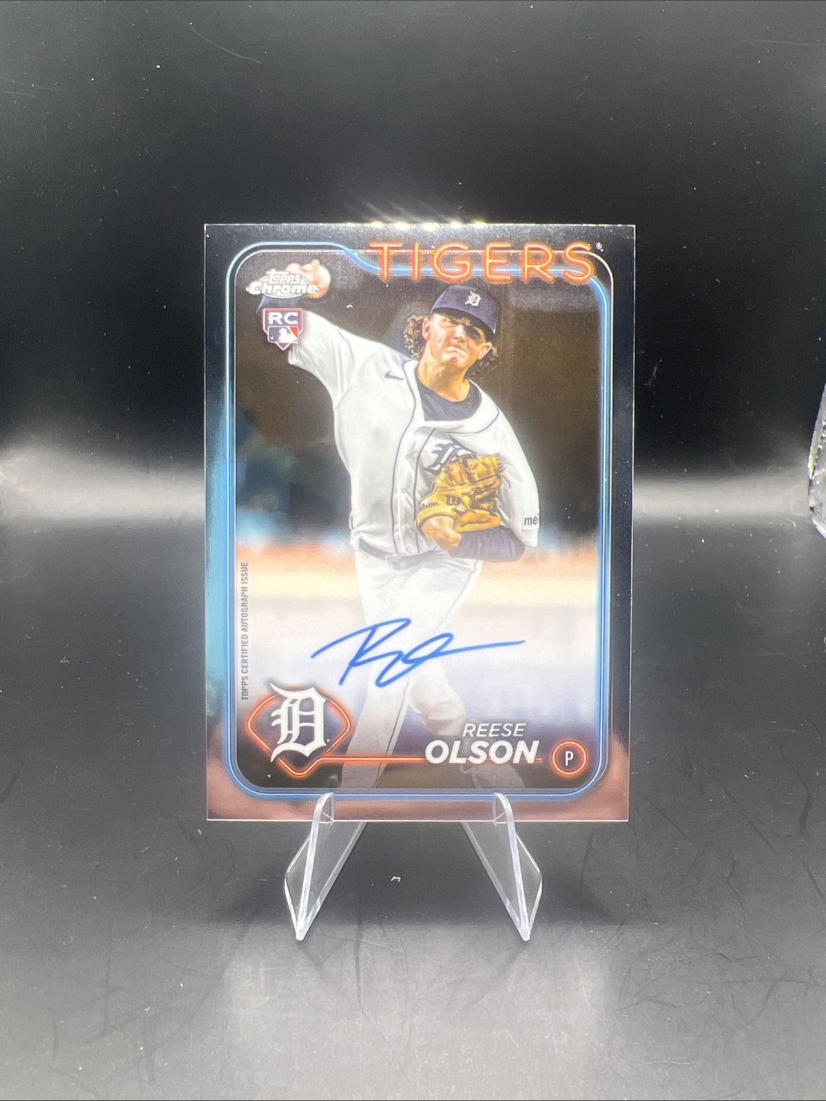 2024 Topps Chrome Rookie Autographs #RA-RO Reese Olson