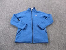 Patagonia Jacket Boys L 12 Blue Better Sweater Fleece Jumper Outdoors 65730
