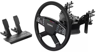 Moza Racing - Truck Simulator Sim Racing Bundle for Windows (Pedals, Wheelbas...
