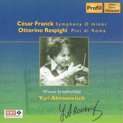 Ottorino Respighi Symphony D Minor/pini Di Roma (Ahronovitch) (CD) Album
