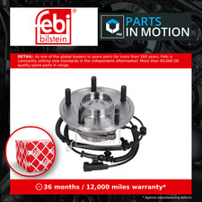 Wheel Bearing Kit fits DODGE GRAND CARAVAN 3.8 Rear 07 to 10 EGL 04721762AB Febi