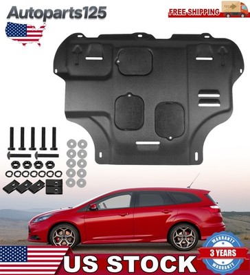 Engine Lower Cover Splash Shield For 2016-2018 Ford Focus RS Under Mud Guard
