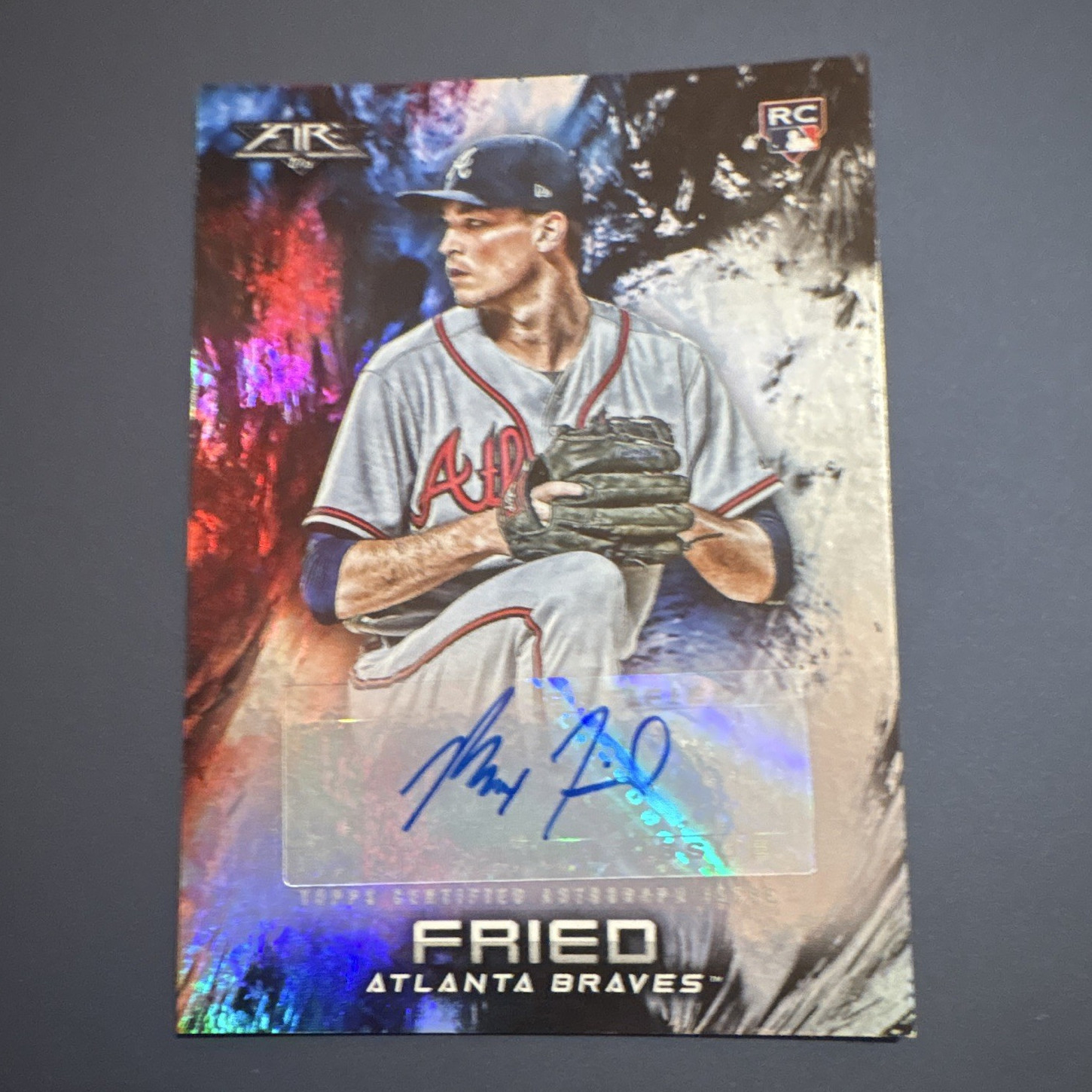 Topps 2018 Fire Max Fried Fire Autographs Rookie Auto Atlanta Braves #FA-MF