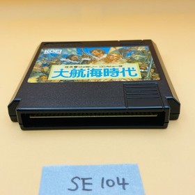 ◇SE104 NES Daikoukai Jidai Nintendo Famicom Japanese Tested Working very Good