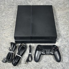 Sony PlayStation 4 500GB Game Console CUH-1215A W/ Controller Low Firmware 12.00