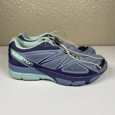 salomon x scream 3D Shoes Women s Size 6.5 171383 Grey Green Used EUC 