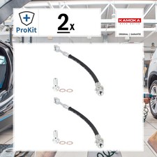 2x ORIGINAL® Kamoka Bremsschlauch Hinten für Tesla MODEL 3 Tesla MODEL 3