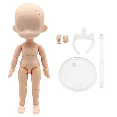 Niannyyhouse DOD 13cm Doll Action Figures Body Suitable 1/12 BJD Dolls Head
